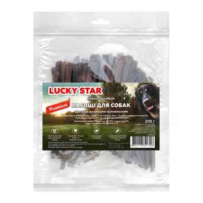 Лакомство для собак Lucky Star брусочки из мяса кролика 10 см 200 г (4820144301308) Винница
