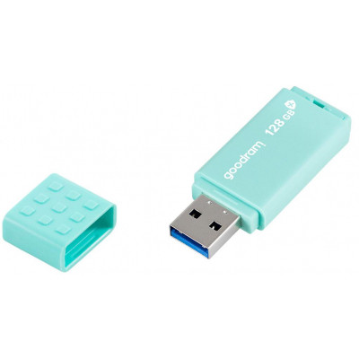 USB флеш накопитель Goodram 128GB UME3 Care Green USB 3.2 (UME3-1280CRR11) Винница - изображение 2