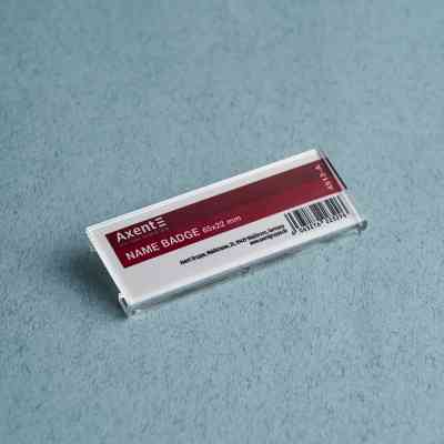 Бейдж Axent акриловый на магните 4513 (65х22 мм) (4513-A) Винница