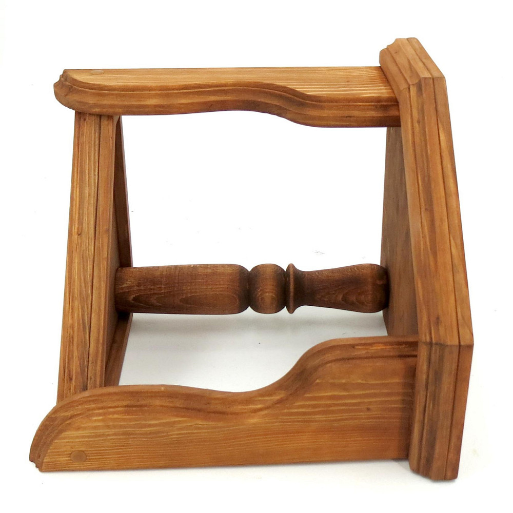 Угловая настенная полка 