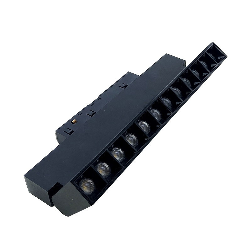 LED светильник трековый магнитный Magnetic Light поворотный 12Вт 4000К 1020Лм, черный Днепр - изображение 1