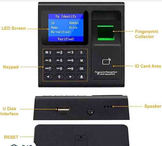 Система контролю доступу + 100 карт. Харків