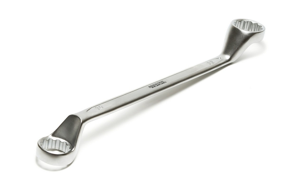 MASTERTOOL Ключ накидний MASTERTOOL COLD STAMPED 30х32 мм CrV SS 72-3032 Киев - изображение 3