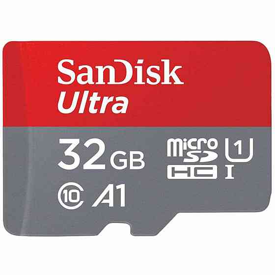 microSDHC (UHS-1) SanDisk Ultra 32Gb class 10 A1 (98Mb/s, 653x) Киев