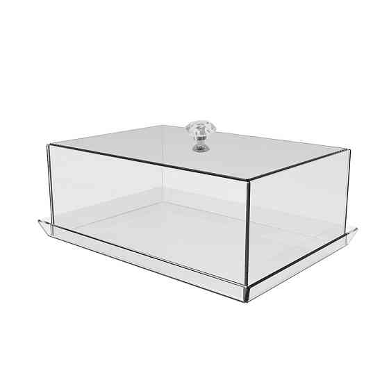 Тарелка для сыра без ножки EKOSTAR из акрила 276х196х100 Киев