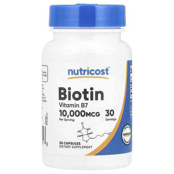 Biotin, 10,000 mcg, 30 Capsules Луцк