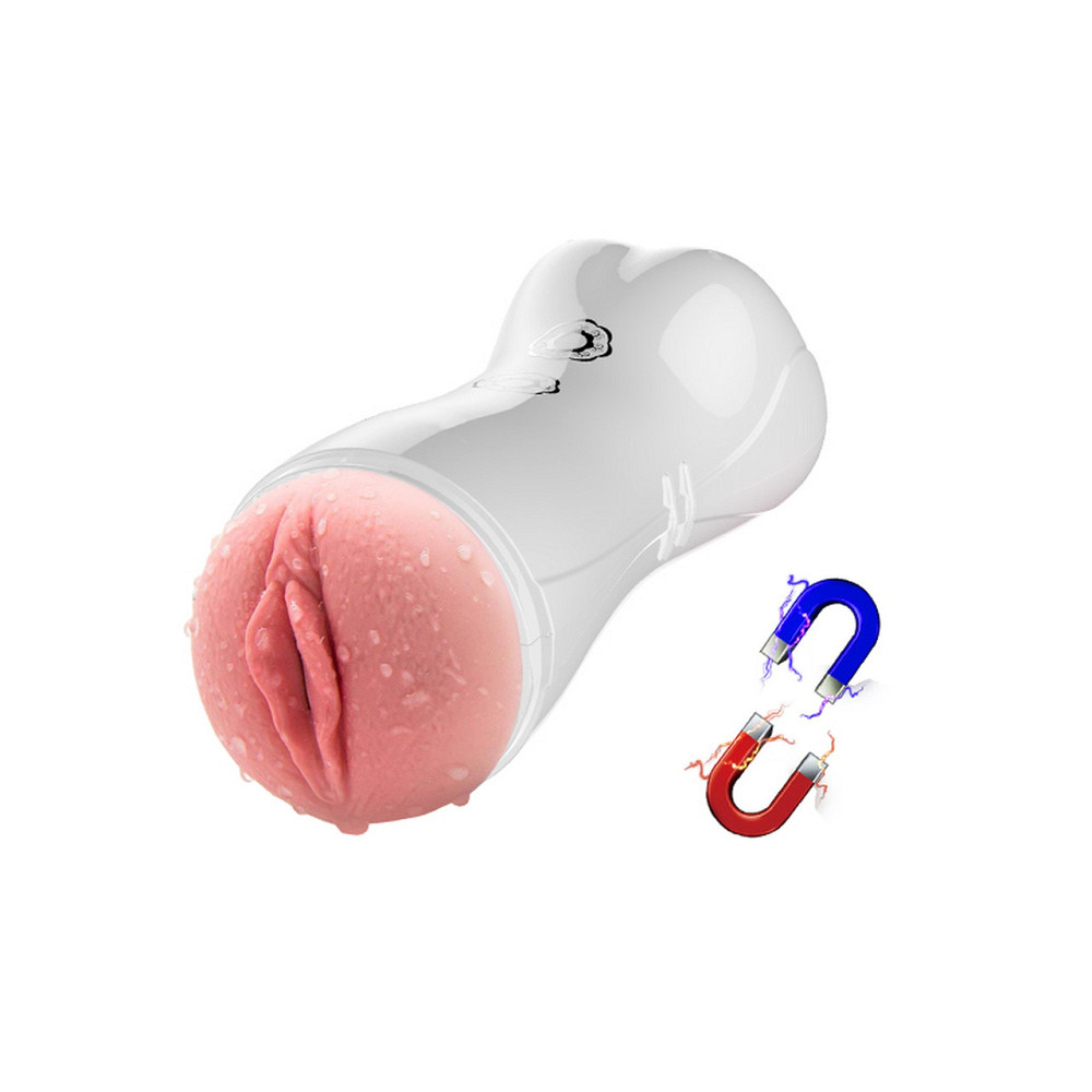 Мастурбатор Vibrating and Flashing Masturbation Cup USB 7+7 Function / Talk Mode (White) Sex Aura Киев - изображение 2