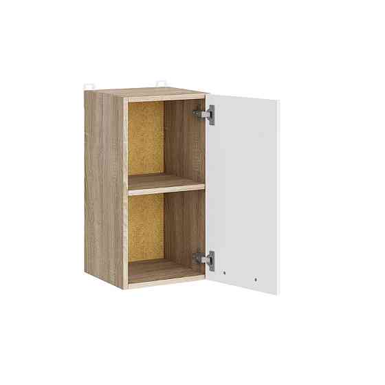 Кухонний модуль верхній Еверест Еко 300 дуб сонома/німфея альба (білий) 30х30х58 см (DTM-071034) Львів