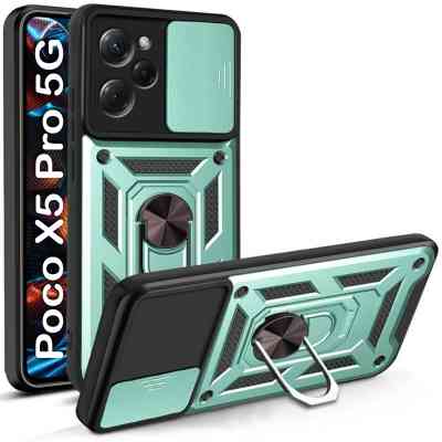 Чехол для мобильного телефона BeCover Military Poco X5 Pro 5G Dark Green (709116) Винница