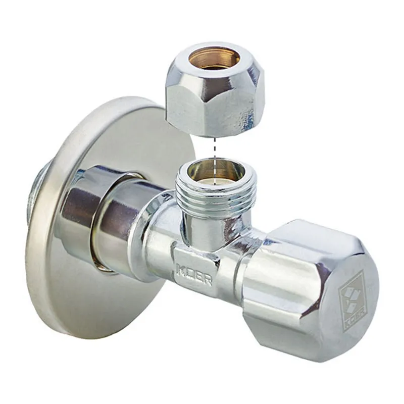 Кран вентильний Koer 1/2x3/8 з накидною гайкою (KR.510) (KR0147)   ( 22750 ) Харьков - изображение 1