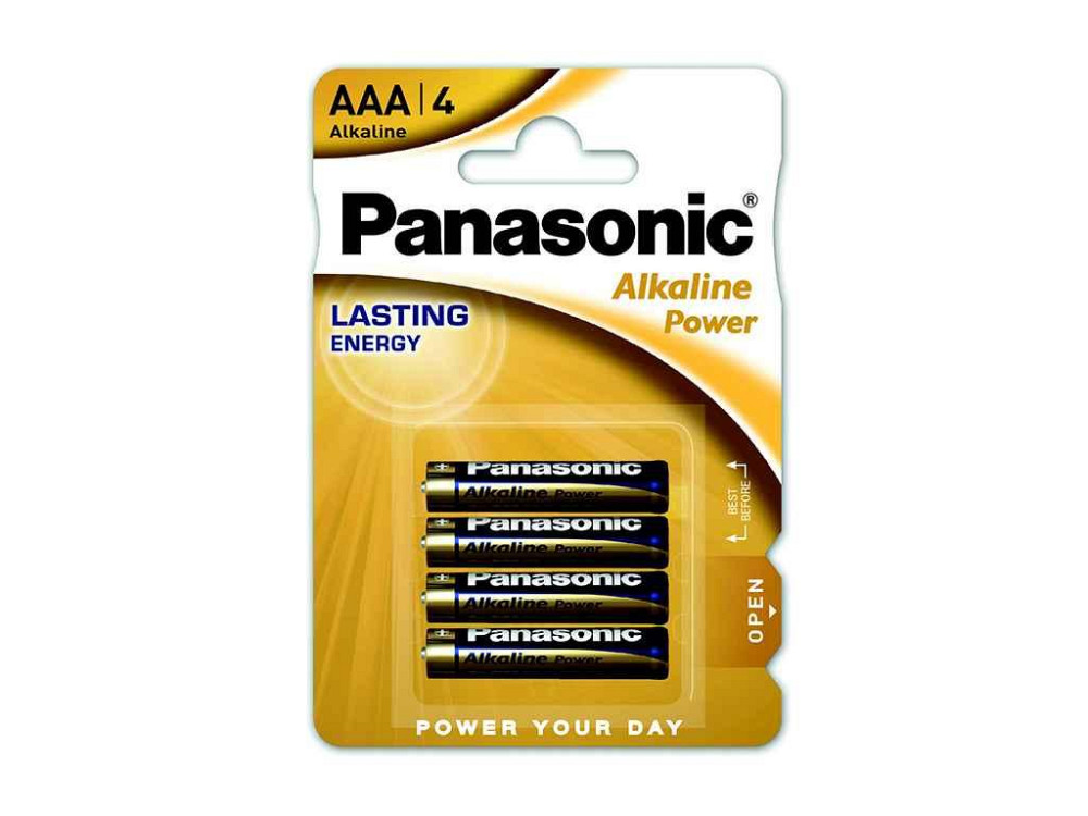 Батарейка LR03 Alkaline Power(Bronze) 1x4 шт. ТМ PANASONIC   Solmir Киев - изображение 1