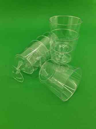 Чарка склоподібна прозора 200 мл 8 штук Харків