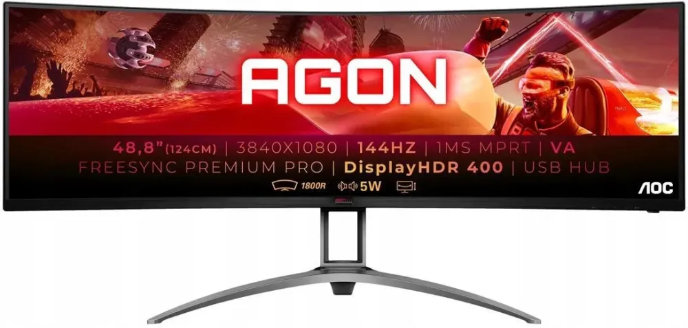 Монитор Aoc AG493QCX Киев - изображение 1