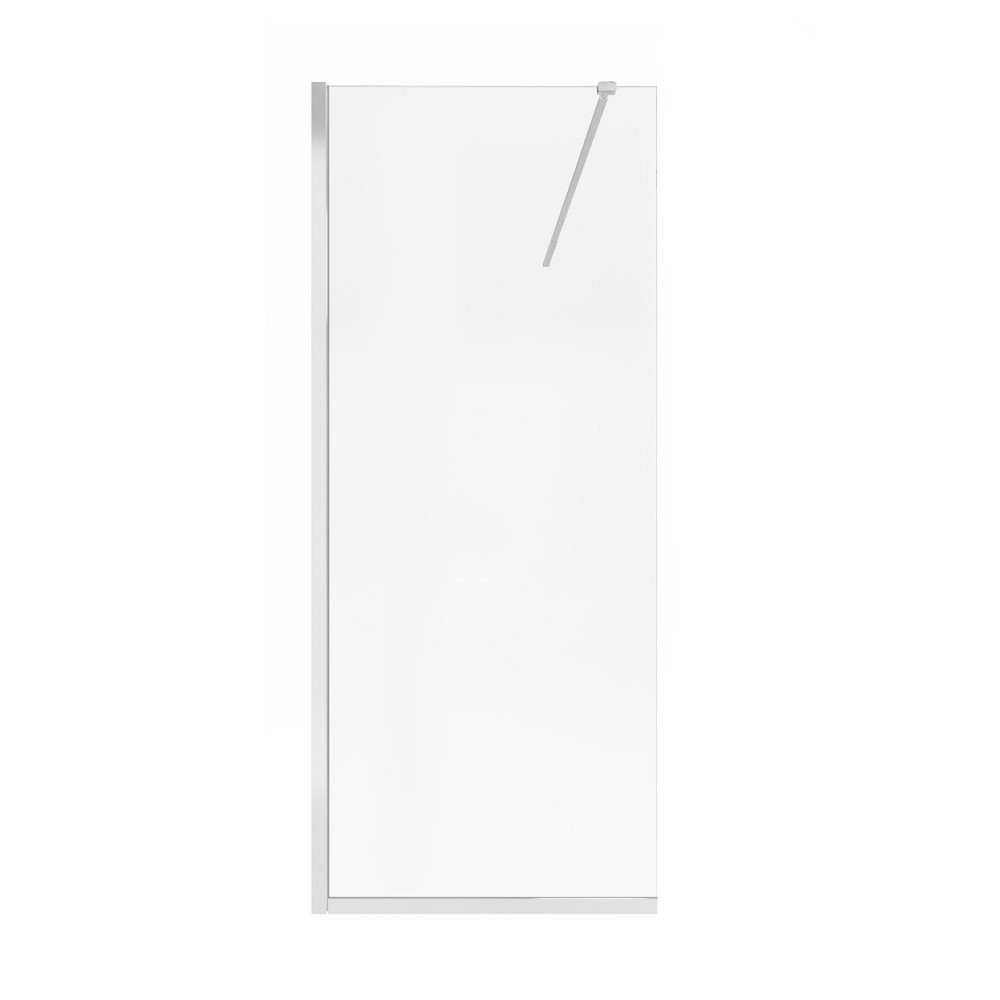 Душова перегородка Qtap Walk-In Standard CRM209.C8 90х200 см, скло Clear 8 мм, покриття CalcLess Київ - фото 1