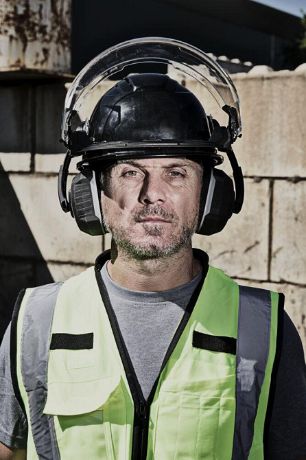 Каска захисна BOLT100 MILWAUKEE, не вентильована, біла Одеса - фото 5