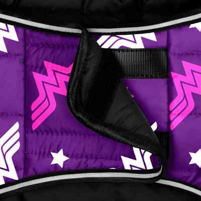 Курточка для животных WAUDOG Clothes "Чудо-женщина фиолет" XXS (501-4008) Винница