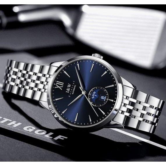 Часы мужские механические Carnival New York Серебристый Винница - изображение 6