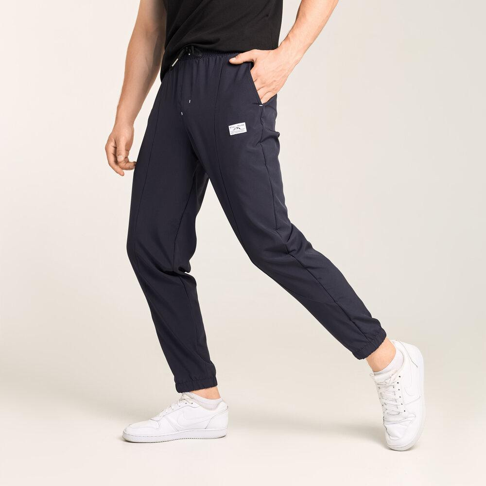 Мужские повседневные джоггеры. Темно-синие джоггеры летние с карманами Pobedov Savaya Киев - изображение 7