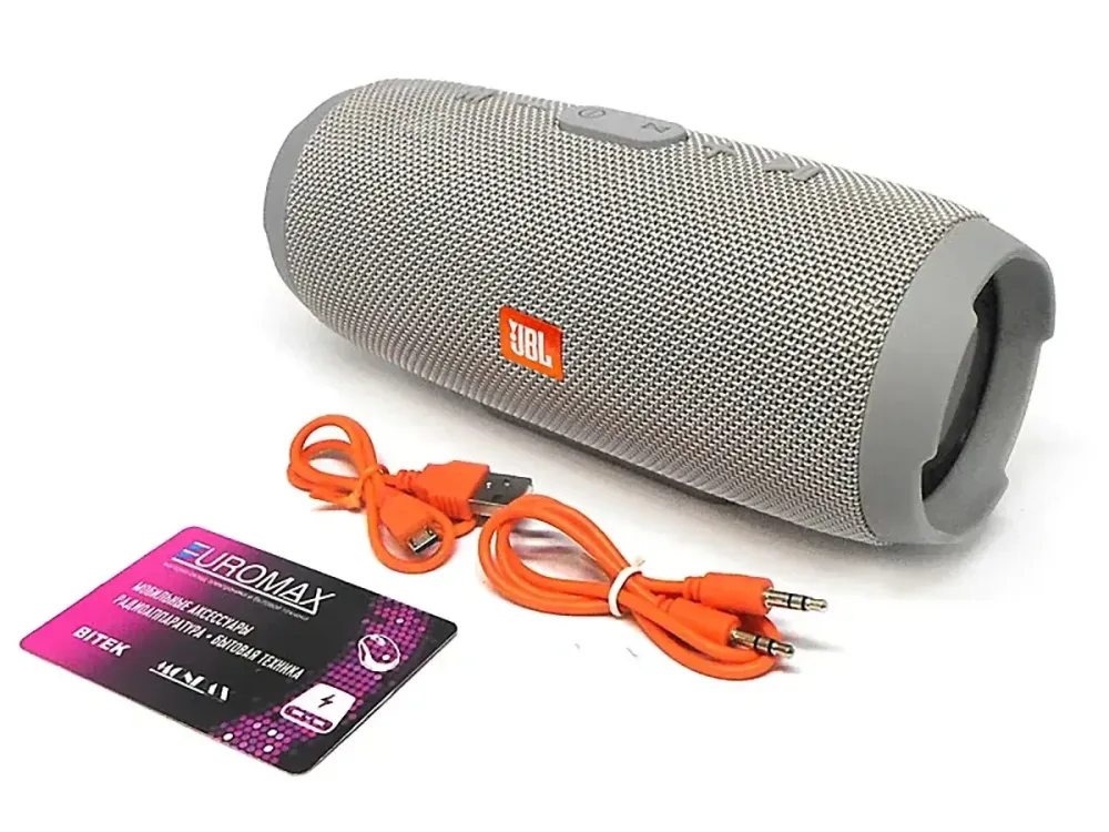 Портативна колонка Bluetooth Charge 3 J003: 2x10Вт, Connect+, PowerBank, IPX5, Speakerphone, до 12ч роботи Одеса - фото 5