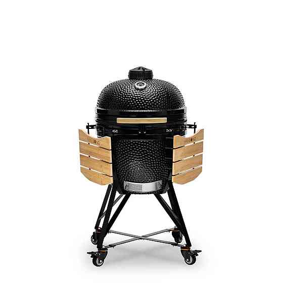 Керамический угольный гриль Kamado Bono Grande Ø 59 см черный TQ0023ALLIN Код: 013912 Ровно