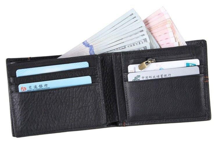 Гаманець чоловічий Vintage 14227 Чорний Київ - фото 10