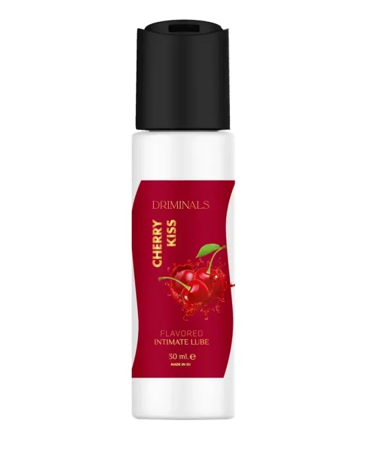 Їстівний лубрикант Driminals Kiss Cherry зі смаком вишні, 30 мл Sex Aura Київ - фото 1