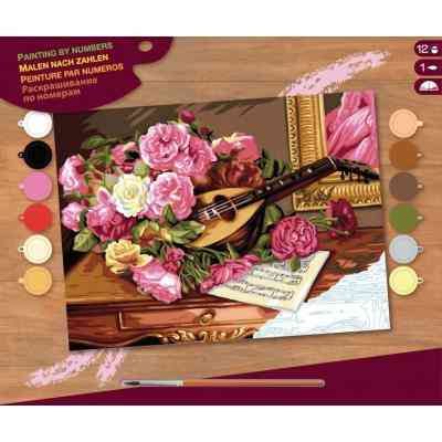 Набір для творчості Sequin Art PAINTING BY NUMBERS SENIOR Romantic Bouquet (SA1037) Вінниця
