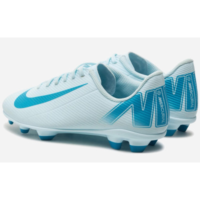 Бутсы Nike Vapor 16 Club Fg/Mg FQ8286-400 34 Білий/Блакитний (197597336602) Винница - изображение 4
