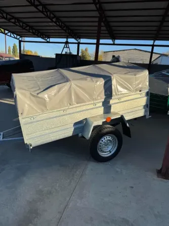 Новий причіп оцинкований "Дніпро-21" 210х130х40 Пятихатки