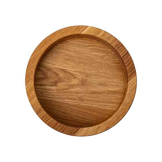 Lugi Дерев'яна миска для подачі 27 см глибока з дуба B1W270226 Коломыя