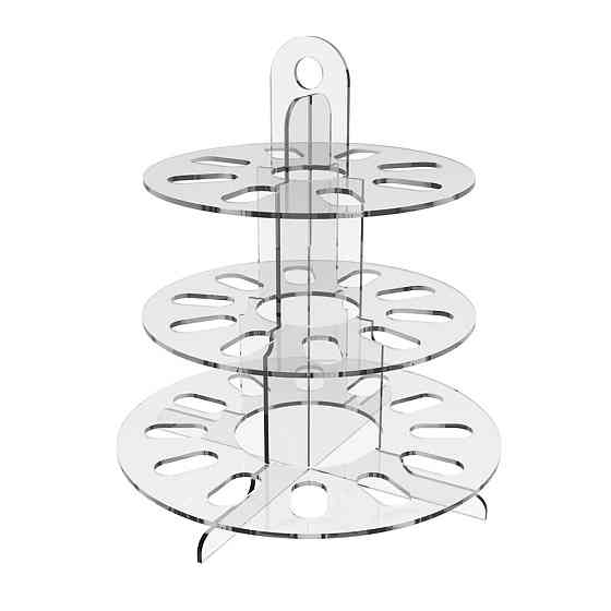 Етажерка EKOSTAR для макарун на 3 полки Київ