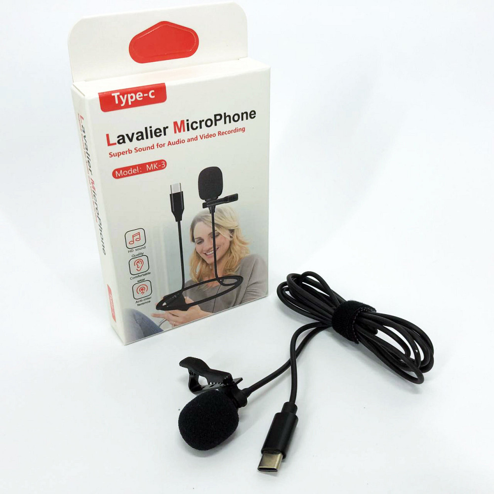 Петличный мини-микрофон DM LG-860 TYPE-C MK-3 Киев - изображение 3