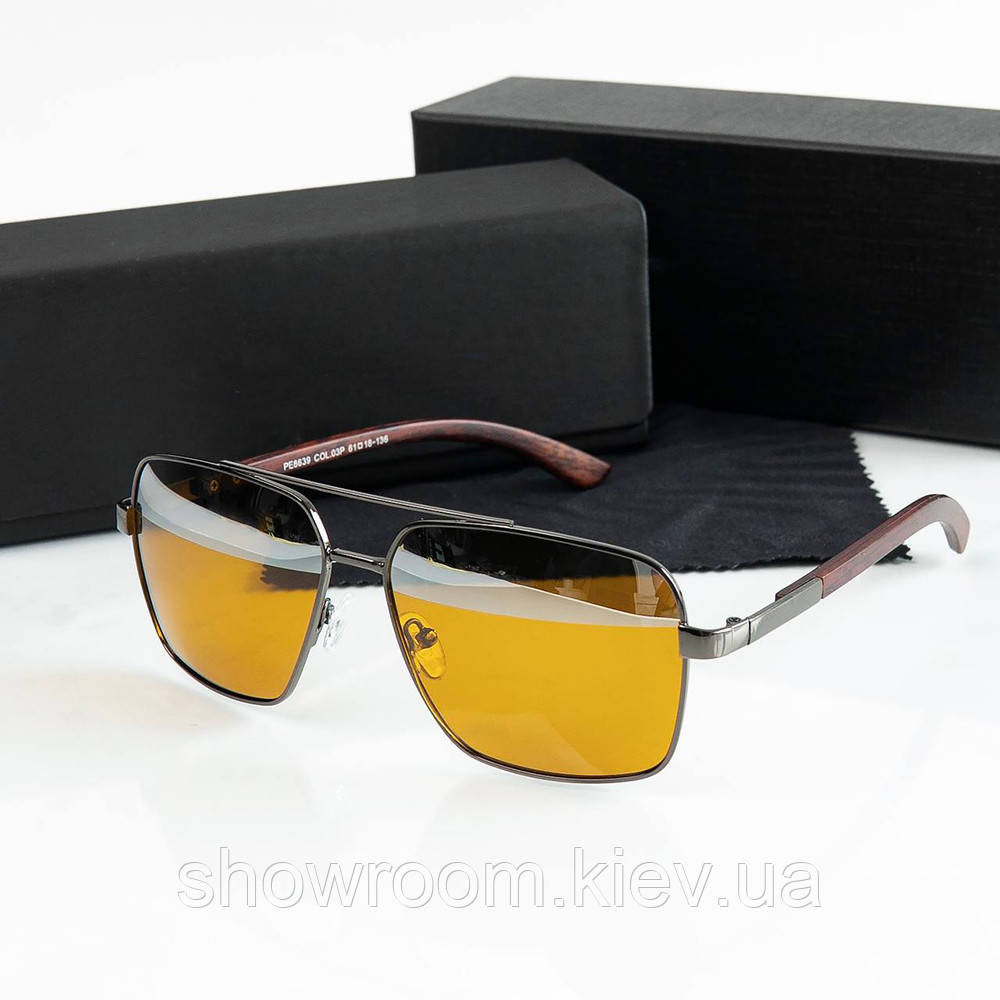 Окуляри для водіїв, окуляри антифари, окуляри для водіння (3986-2) Київ - фото 1