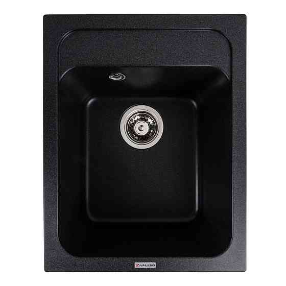 VALESO Гранітна мийка для кухні VALESO 4050 KORRADO матова Карбон Київ