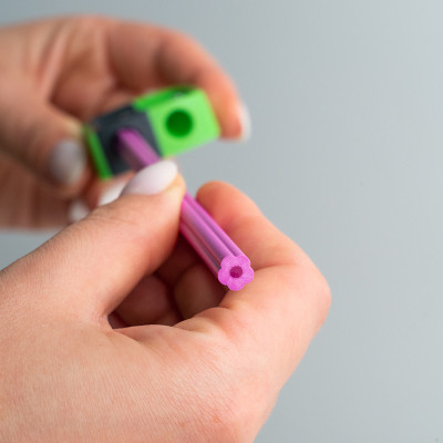 Олівці кольорові Kite Flower пластикові, 12 кольорів (K24-049-1) Вінниця - фото 4