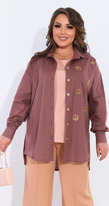 Костюм-трійка із сорочкою (48) Київ - фото 1