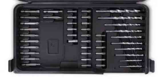 SR-040 Набор Аккумуляторных Шуруповертов 24V с 2 АКБ, Быстрой Зарядкой и 94 Аксессуарами в Кофре (18+1 режим) Одесса