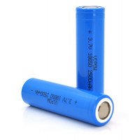 Акумулятор 18650 2500mAh, FlatTop, 3.7V, Blue Vipow (ICR18650-2500mAhFT) Киев - изображение 1