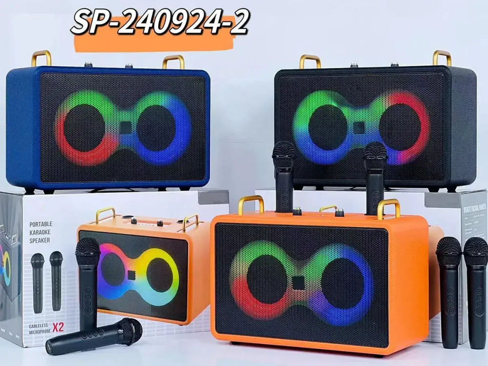 Портативна Акустична Колонка JBK M4403  Bluetooth LED 2MIC 30Вт 4" USB TF FM 3600mAh Одеса - фото 1