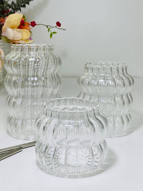 Склянка  "Істамбул" 380 мл 102-494 прозора фігурна для дому та ресторану Київ - фото 4