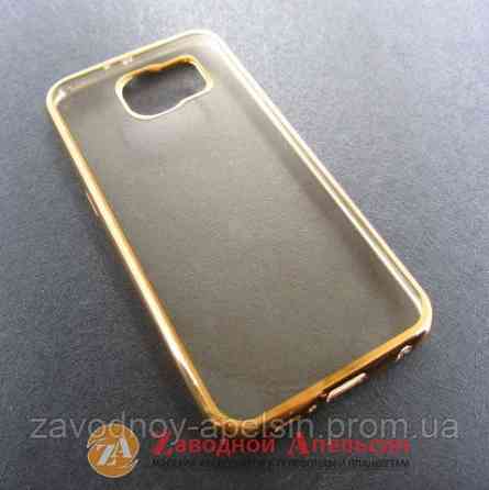 Samsung G920 S6 чехол Electroplating gold Одесса