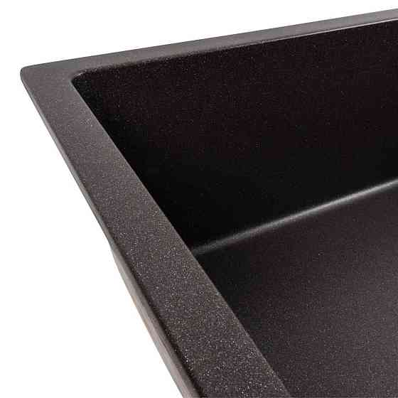 Гранітна мийка для кухні Platinum 8650 DIAMOND матовий Моріон Коломия