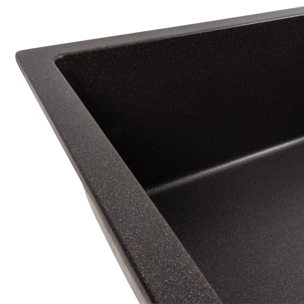 Гранітна мийка для кухні Platinum 8650 DIAMOND матовий Моріон Коломия - фото 4