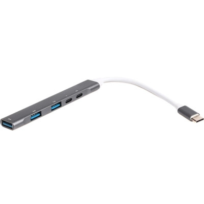 Концентратор Maxxter USB-C to 1xUSB 3.0 + 2xUSB 2.0 + 1xUSB-C PD100W + 1xUSB-C (HU3C-4P1PD-01) Вінниця - фото 2