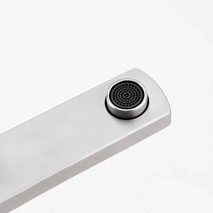 Змішувач для ванни з душовим гарнітуром Frap H802 F22802 сатин Київ - фото 7