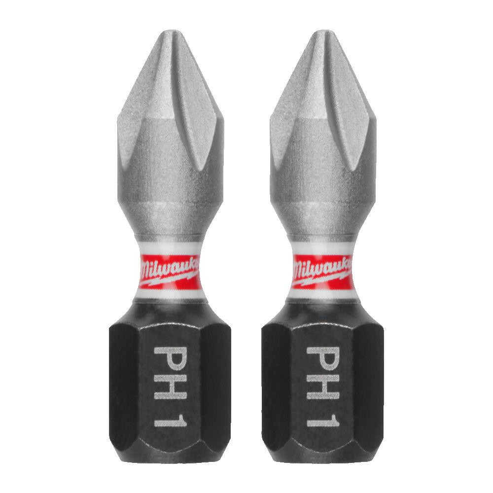 Біта SHOCKWAVE MILWAUKEE, PH1, 25мм, (3шт) Одеса - фото 1