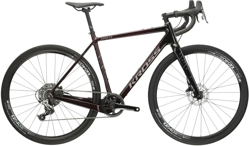 Велосипед Kross Esker 7.0 Rival Czarno-Fioletowy 700C 2024 Киев - изображение 1