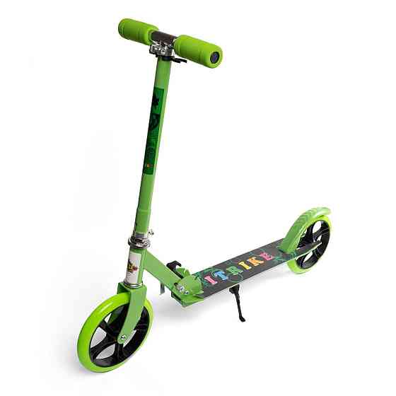 Самокат детский двухколесный складной iTrike SR2-010-4 самокат для детей от 5 лет Зеленый Каменец-Подольский