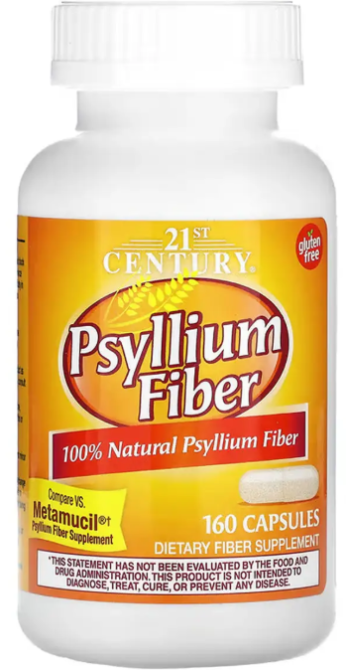Псилиум 21st Century Psyllium 160 капс Киев - изображение 3