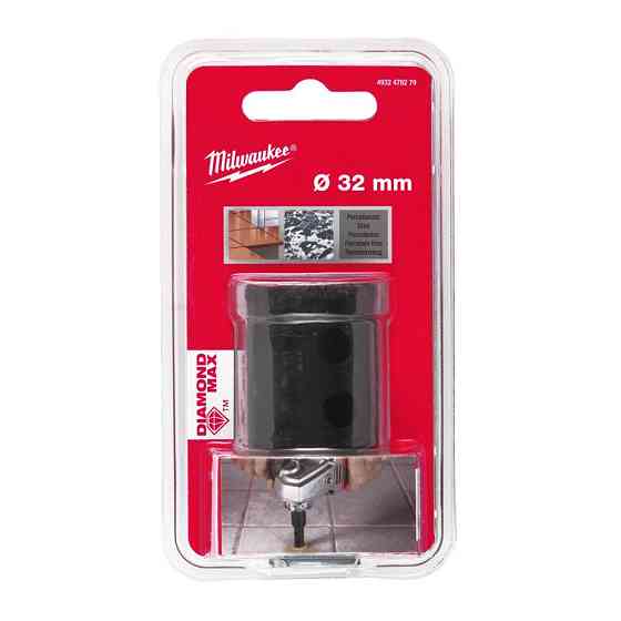 Коронка алмазна Diamond Max MILWAUKEE, O32 мм Одеса